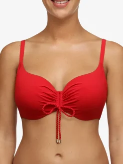 Bikinitop rood