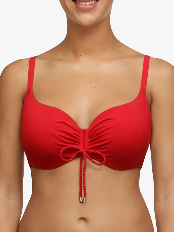 Bikinitop rood