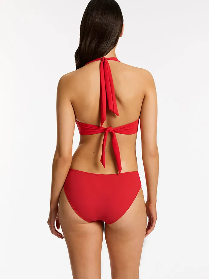 Bikinitop rood