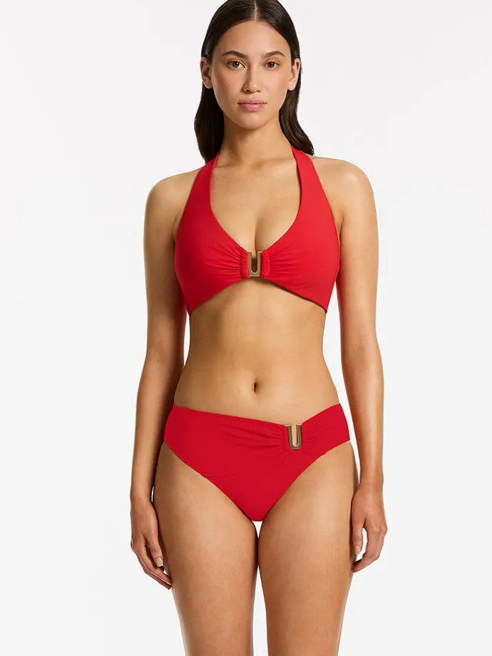 Bikinitop rood