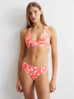 Bikinitop roze/crème
