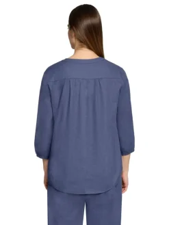 Blouse blauw