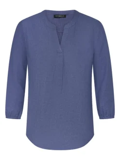 Blouse blauw