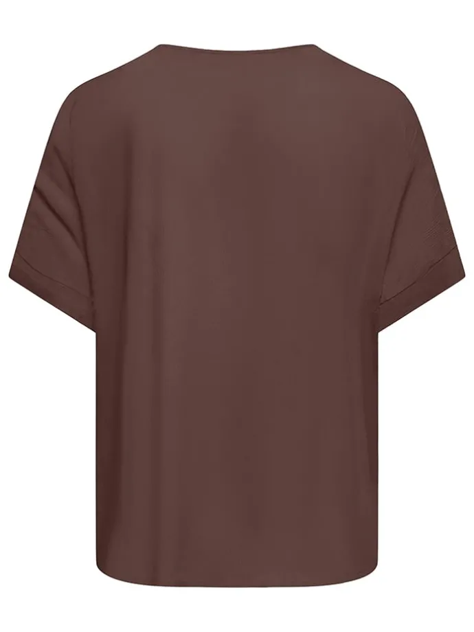 Blouse bruin
