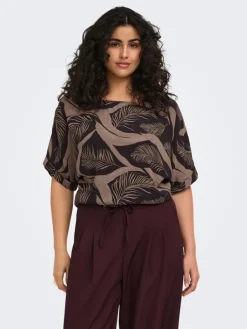 Blouse bruin