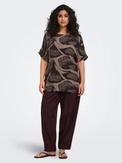 Blouse bruin