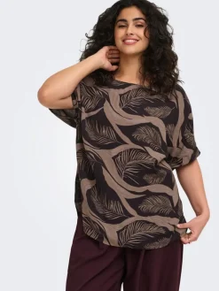 Blouse bruin