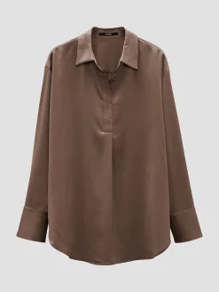 Blouse bruin