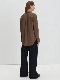 Blouse bruin