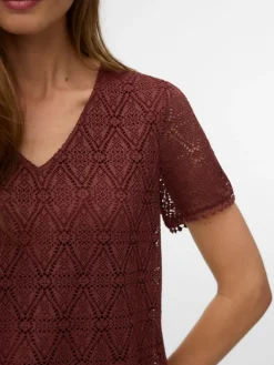 Blouse bruin