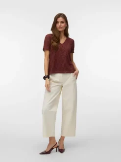 Blouse bruin