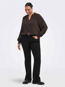 Blouse bruin