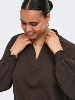 Blouse bruin