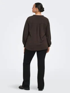 Blouse bruin