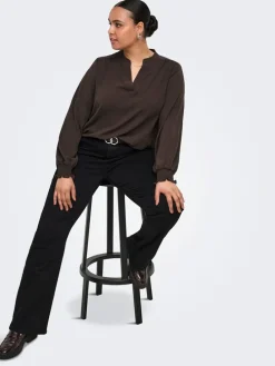 Blouse bruin