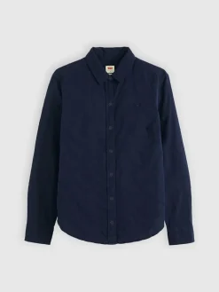 Blouse donkerblauw