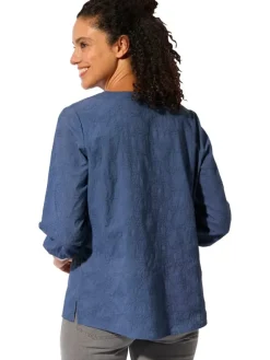 Blouse donkerblauw