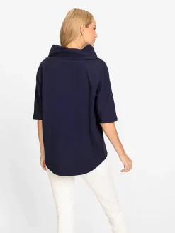 Blouse donkerblauw