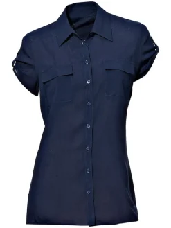 Blouse donkerblauw