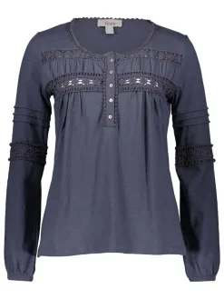 Blouse donkerblauw