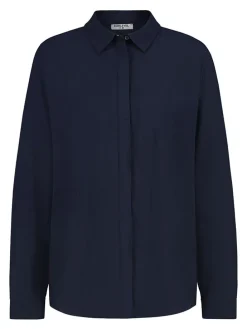 Blouse donkerblauw