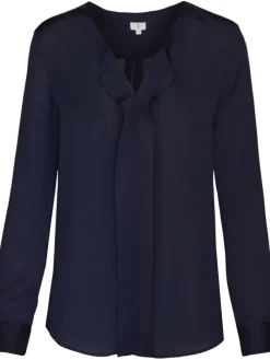 Blouse donkerblauw