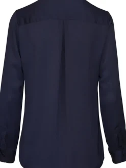 Blouse donkerblauw