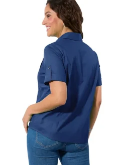 Blouse donkerblauw