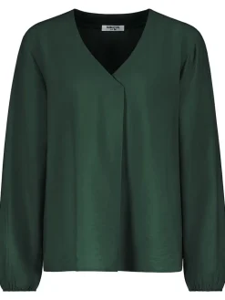Blouse donkergroen