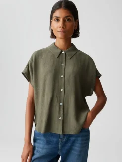 Blouse "Fasinga" kaki
