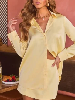 Blouse geel