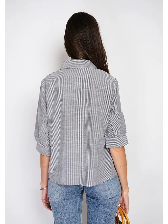 Blouse grijs
