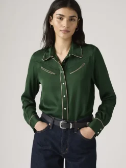 Blouse groen