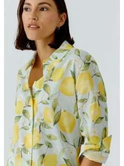 Blouse groen/geel