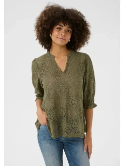Blouse kaki