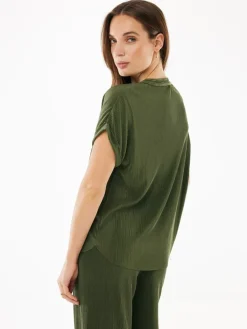 Blouse kaki