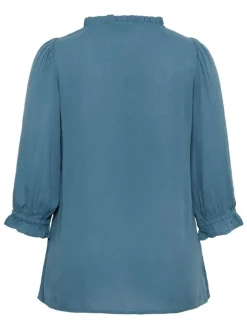 Blouse "Kiv" lichtblauw