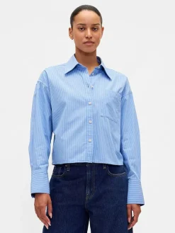 Blouse lichtblauw