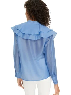 Blouse lichtblauw