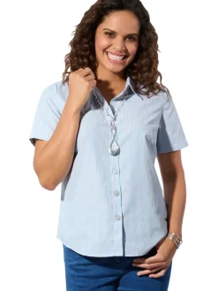 Blouse lichtblauw