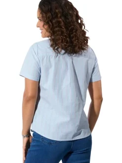 Blouse lichtblauw