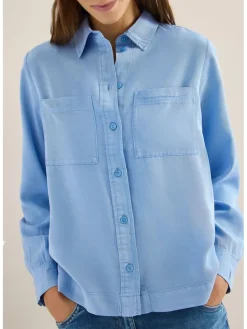 Blouse lichtblauw