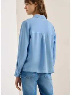 Blouse lichtblauw