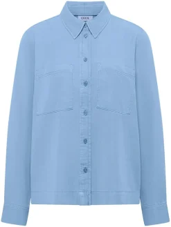 Blouse lichtblauw