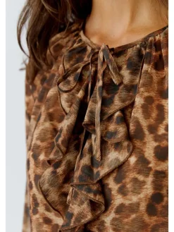 Blouse lichtbruin