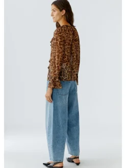 Blouse lichtbruin