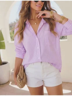 Blouse lichtroze