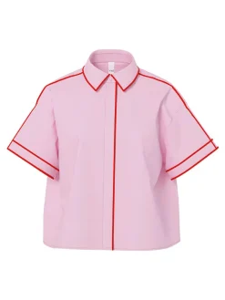 Blouse lichtroze/rood