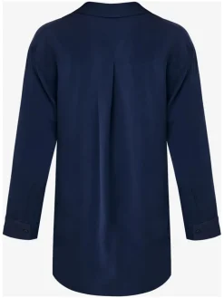 Blouse ''Lupine'' donkerblauw