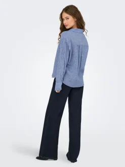 Blouse "Mila" blauw